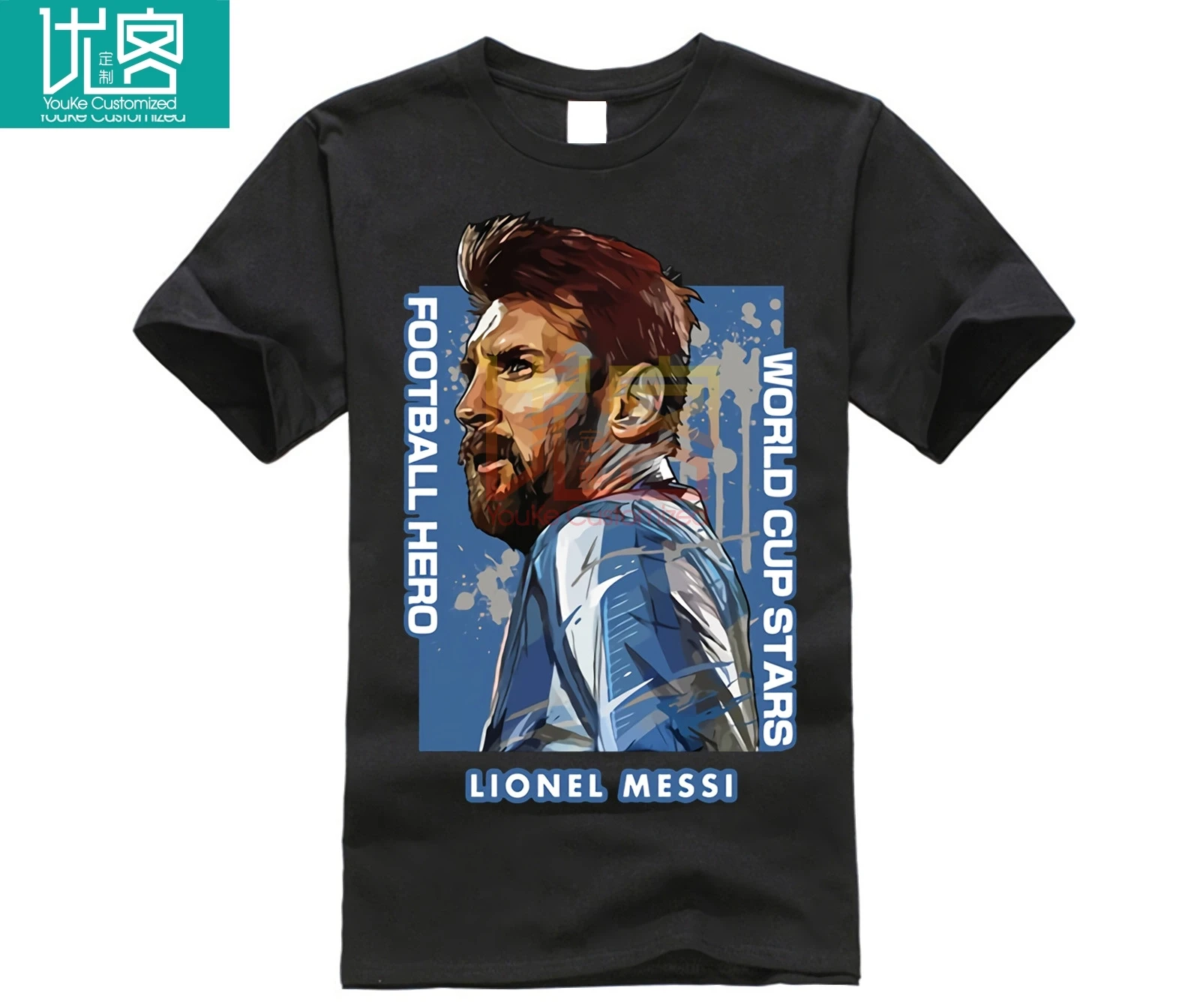 Футбольная безрукавка Mbabe с короткими рукавами Месси Неймар Криштиано Роналдо