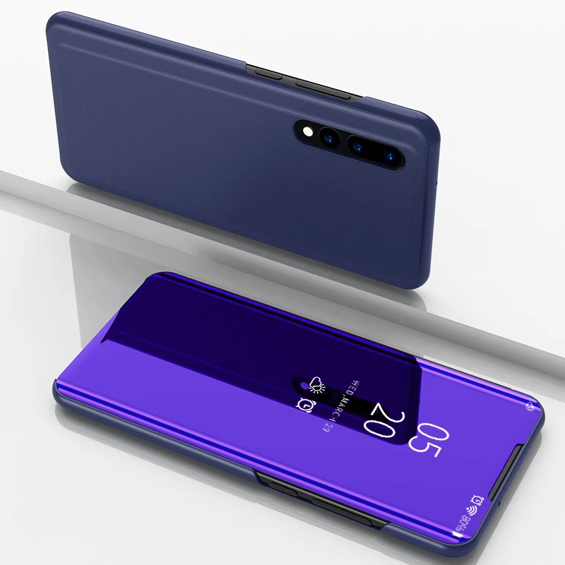 Cctiedra зеркальный флип-чехол для Huawei Honor 20 Pro s 20V ударопрочный чехол из прозрачной