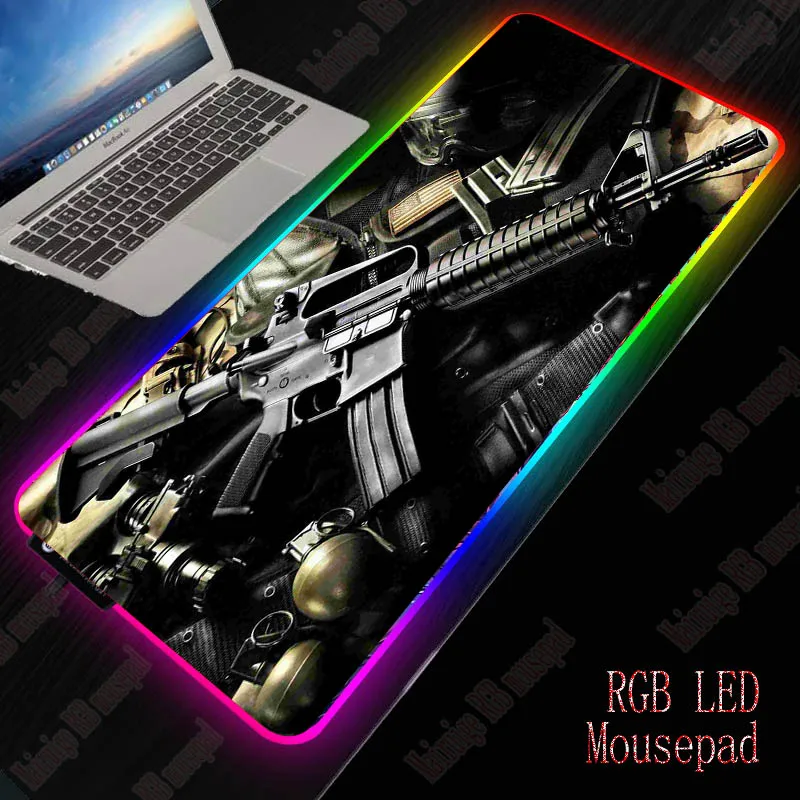 Yuzuoan, большой игровой коврик для игры в Токийский Гуль, светодиодный, RGB, комфортное управление, коврик для мыши, водонепроницаемый, удобный для носки, коврик для освещения, 900X400