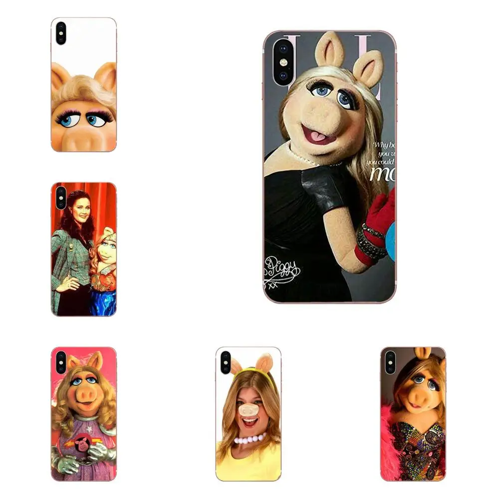 Маппет-шоу мисс со Свинкой из мягкого ТПУ с Новая мода для Huawei Honor 4C 5A 5C 5X6 6A 6X7 7A 7C 7X8