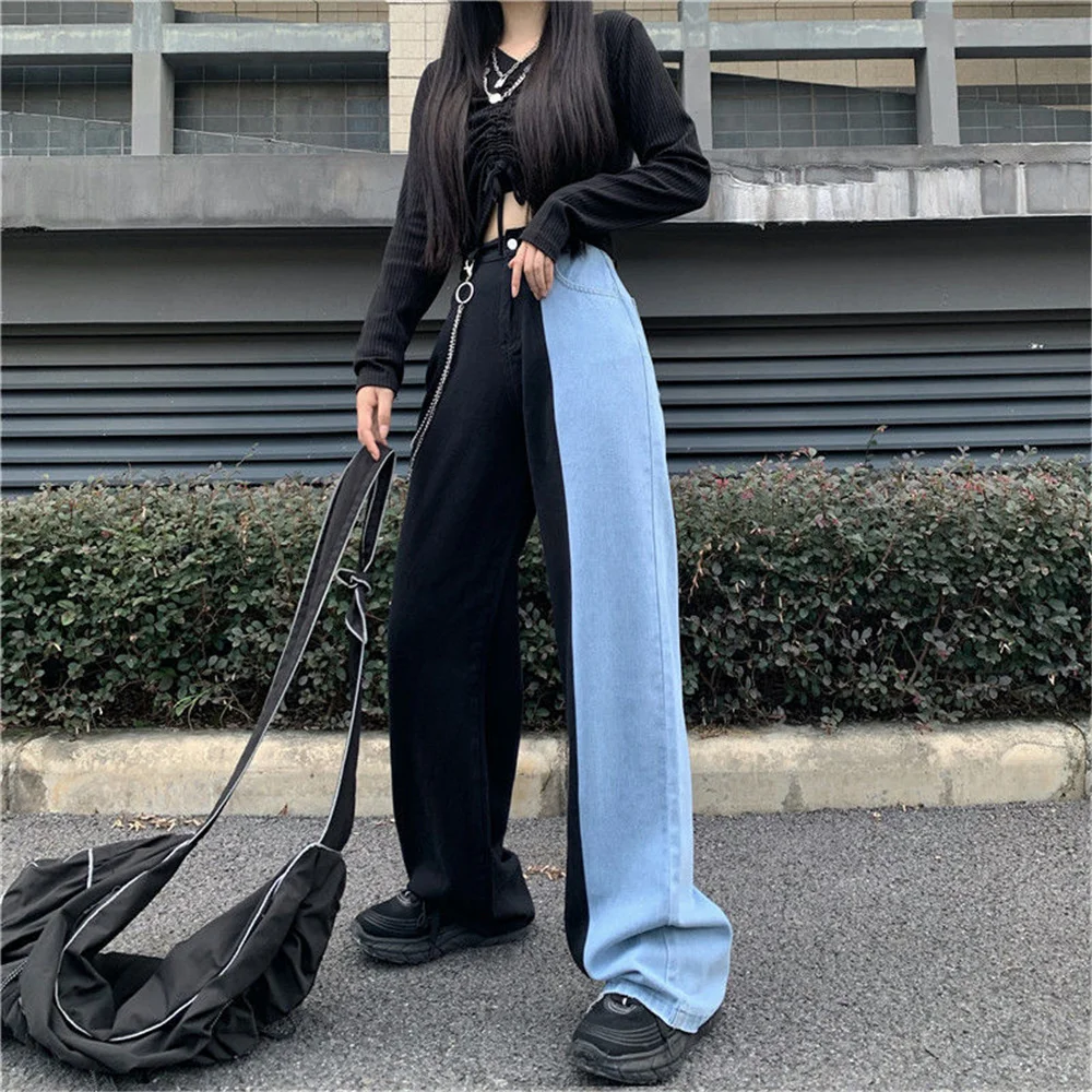 

DAILOU 2021 Fashion Streetwear Harajuku New Women Straight-leg Pants Women Hip-hop Jogging Sports Casual Long Trousers Summer