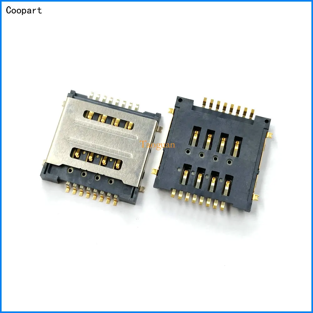 

Новый держатель сокета для sim-карты Coopart, 2 шт., поднос для Lenovo S660 A780t I350 A586 A686 S850E A360 A800 A560e A505e A560, высокое качество
