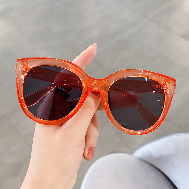 

Очки солнцезащитные женские градиентные, Уникальные Модные Винтажные элегантные солнечные очки большого размера в стиле ретро