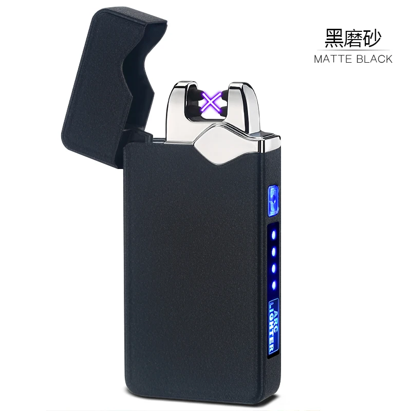 8 Usb зарядка двойная дуга Плазменные электронные зажигалки импульсный сенсорный Индукционная зажигалка - Цвет: 8