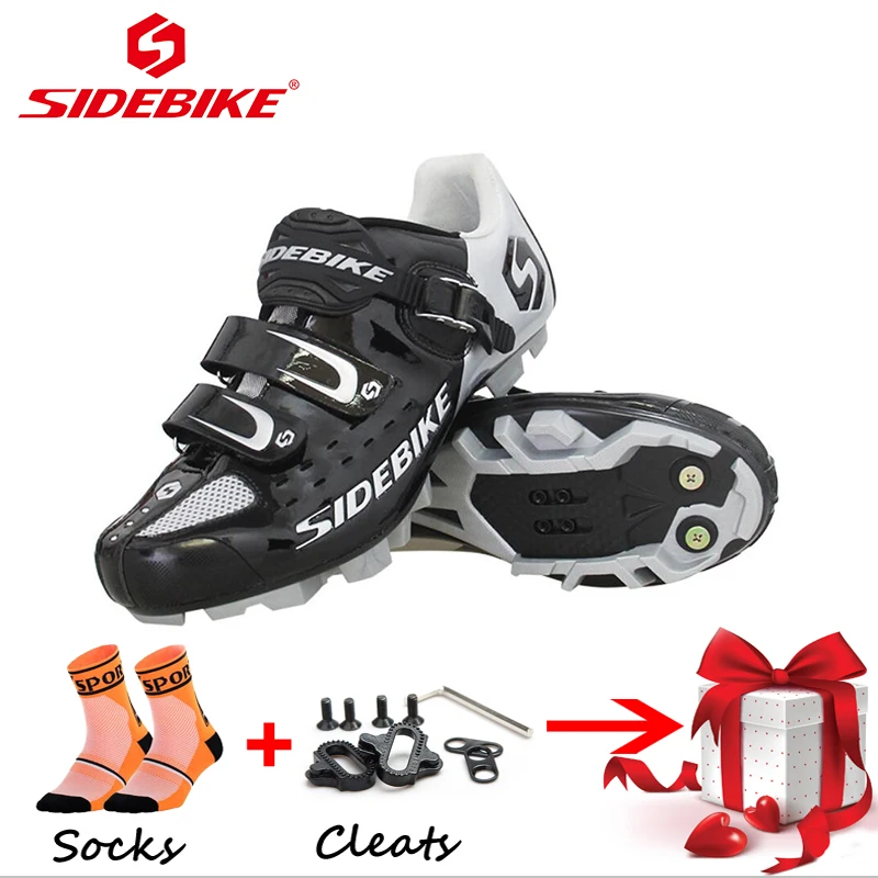 

SIDEBIKE горный велосипед обувь самофиксирующаяся sapatilha mtb велосипед обувь для верховой езды; Женские спортивные mtb обувь Бутсы