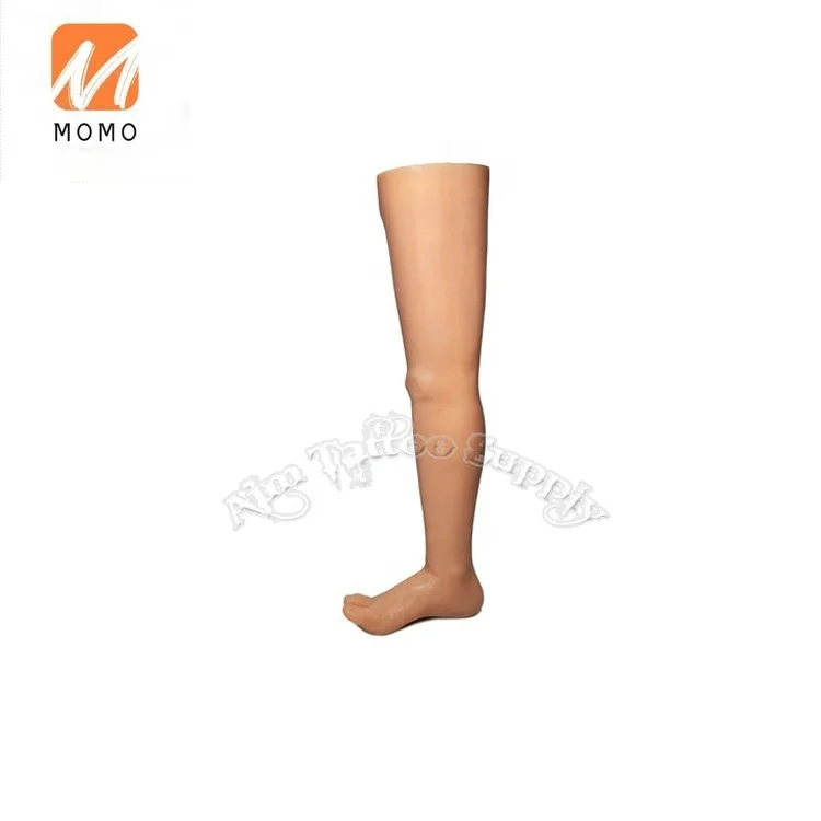 

Professional Tattoo Supply High Quality Silicone Practice Right Leg Tattoo Practice