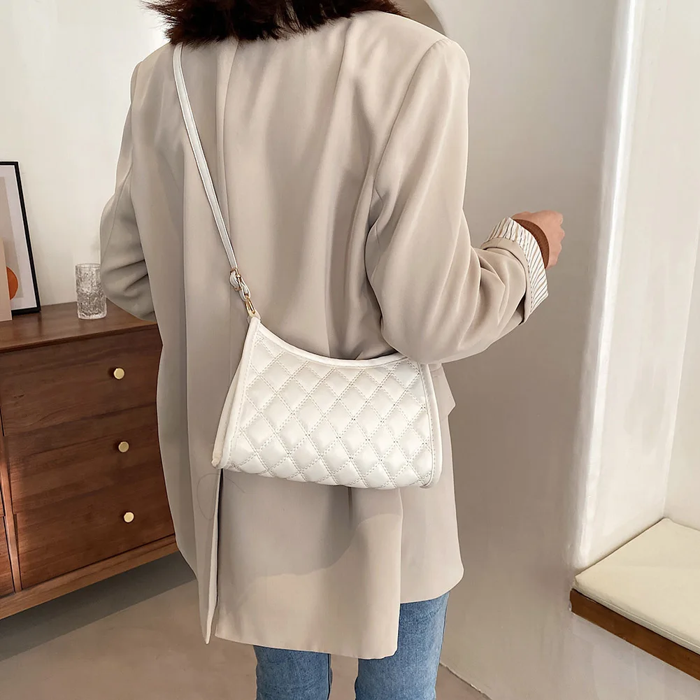

Simply Crossbody Bag PU Leather Solid Color Simple Messenger Bag Lady Travel Satchels Small Handbags for Women 2021