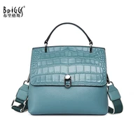 briggs new 2021 soft genuine leather handbag elegant fashion female shoulder bag small simple casual totes women crossbody purse