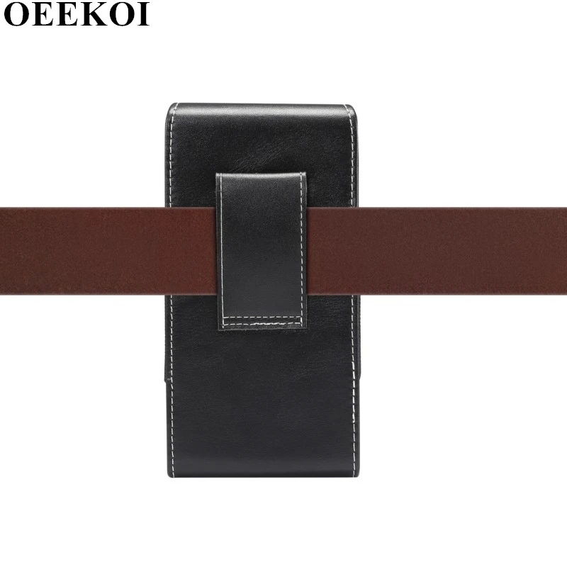 Чехол OEEKOI из искусственной овчины с зажимом для ремня чехол Elephone U Pro/U/S8/P8