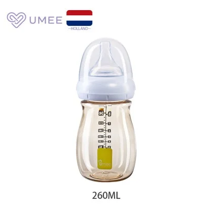 Бутылка для детского питания Umee 260 мл PPSU настоящая против коликов с международным