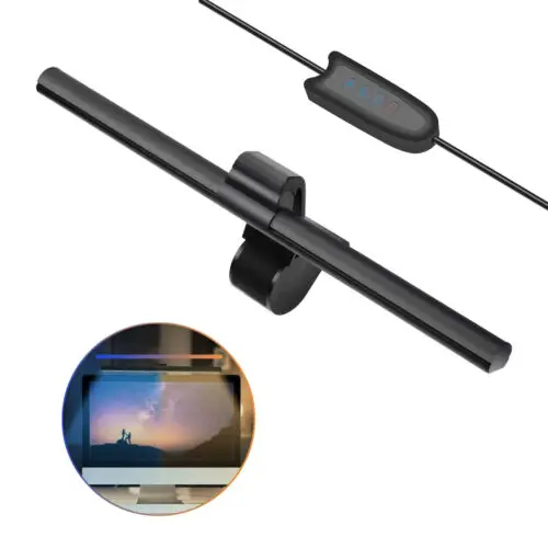 Adjustable LED ScreenBar Light Eye-Friendly Dimmable Reading Desk Lam USBPowered | Инструменты