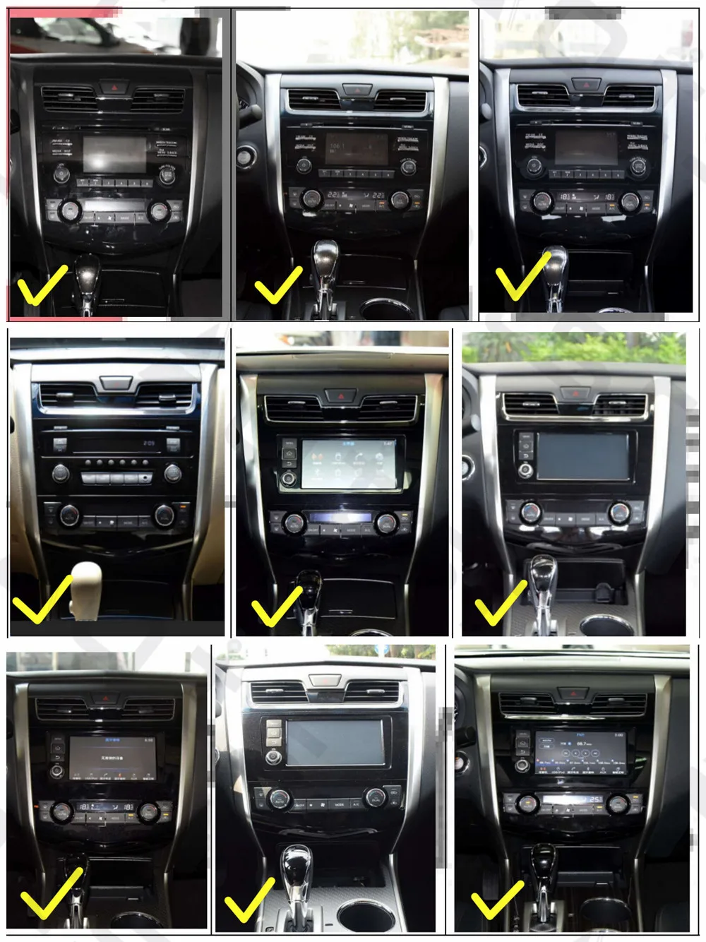 Aotsr Android 7,1 Tesla стиль автомобиля нет dvd-плеер gps навигация радио для NISSAN Teana Altima 2013- блок стерео Мультимедиа