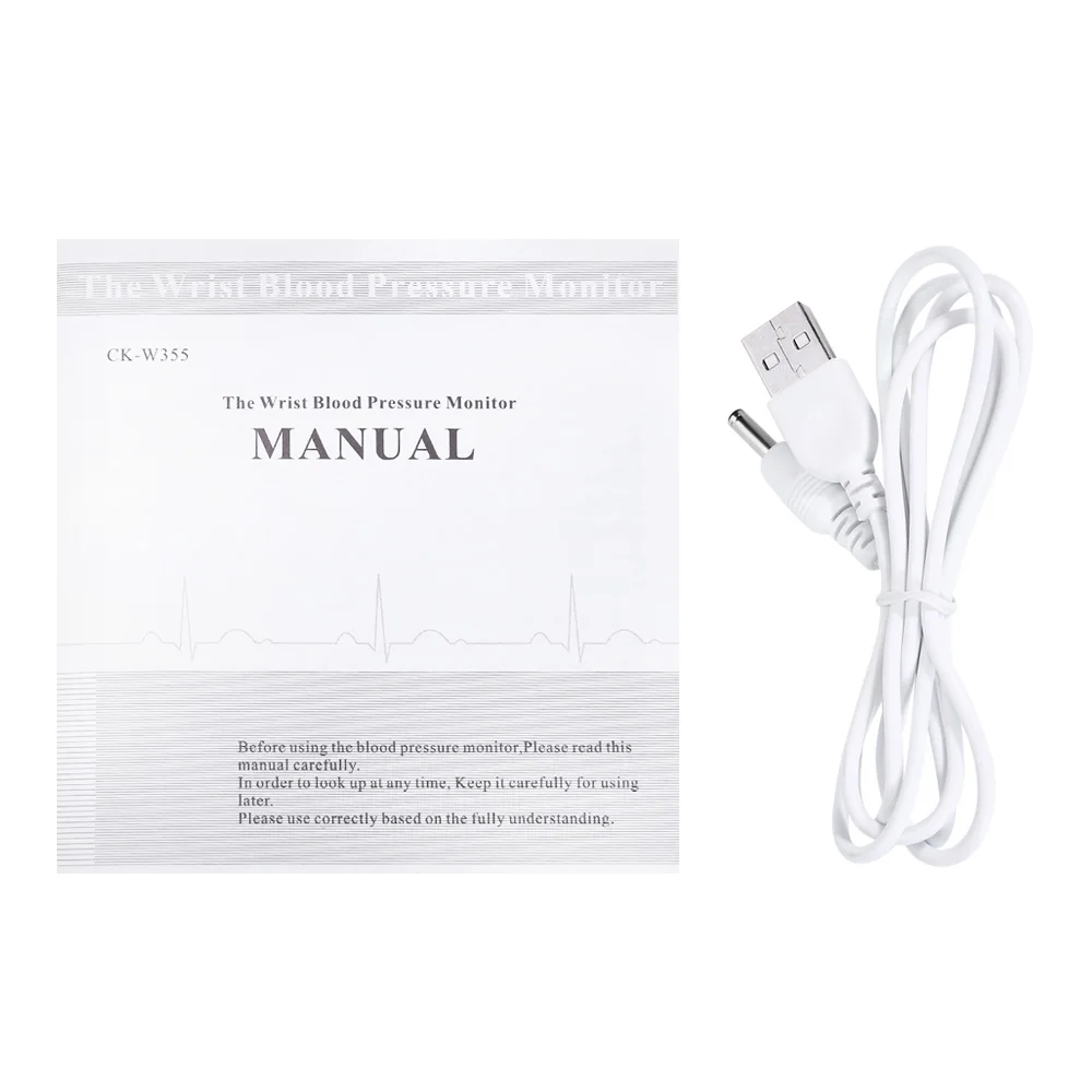 Автоматический цифровой тонометр на запястье с голосовым управлением и ЖК