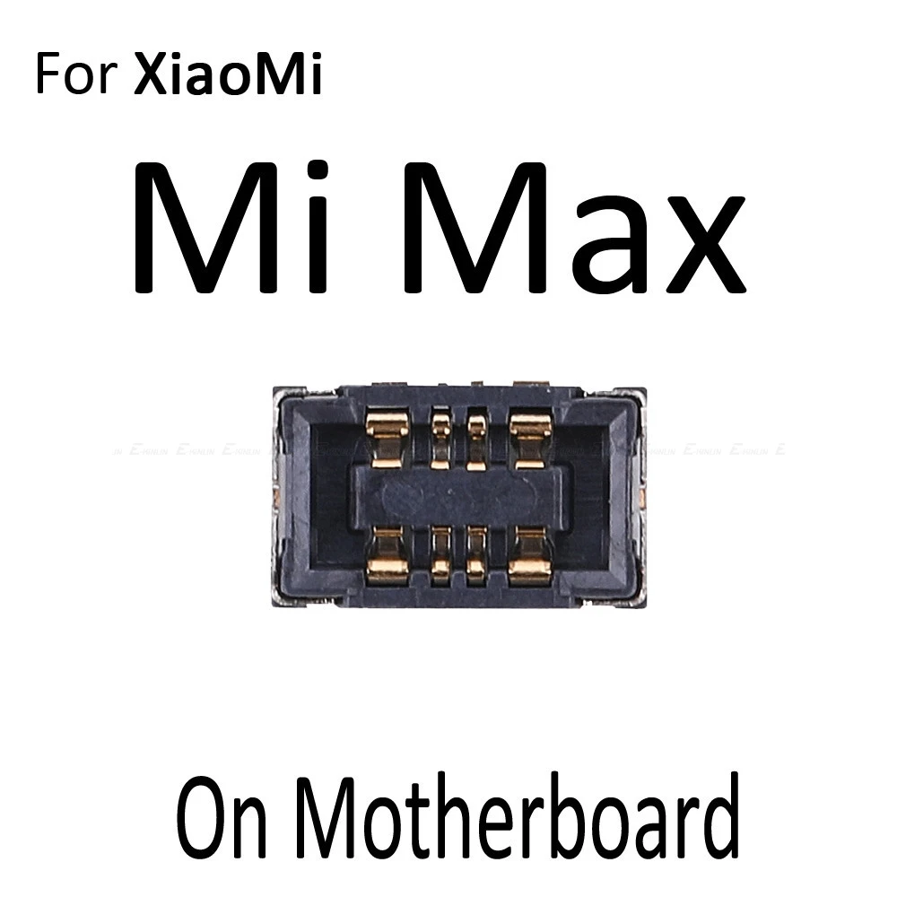 5 шт. разъем для аккумулятора внутренний FPC Разъем Панель зажим для Xiaomi mi 4C 4i mi x 2S Max Note 2 Red mi 3 Pro 3S 3X 4A Note 3 на плате - Цвет: For Xiaomi Mi Max