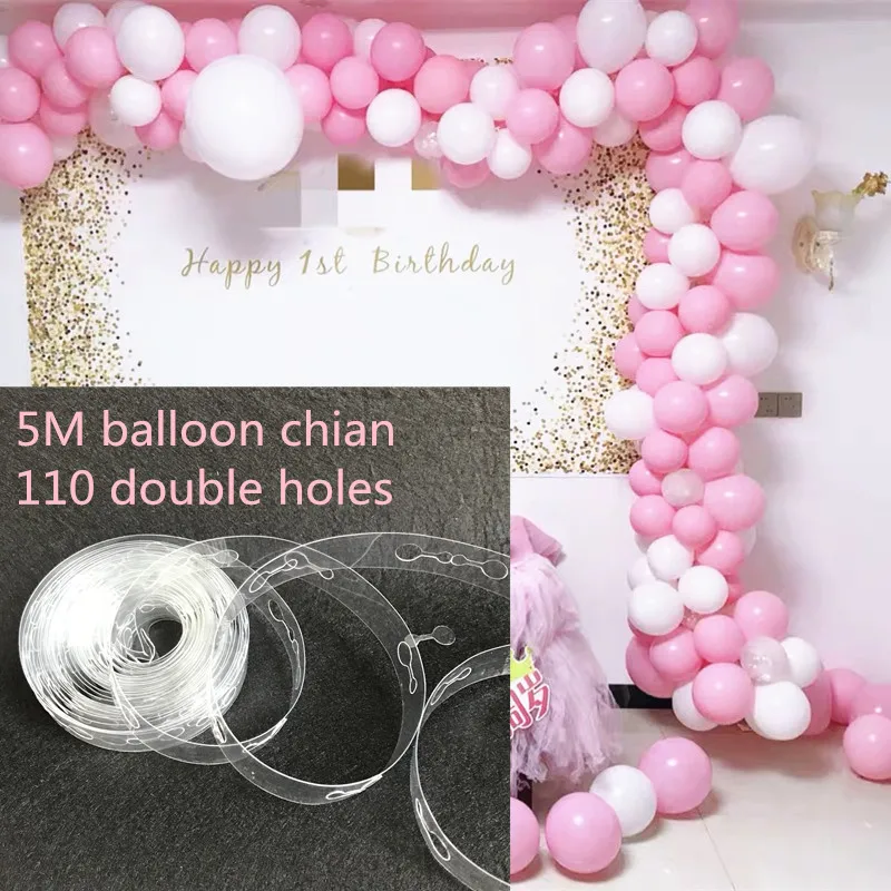 Держатель для воздушных шаров с 7 трубками стойка из прозрачного пластика украшение дня рождения детской