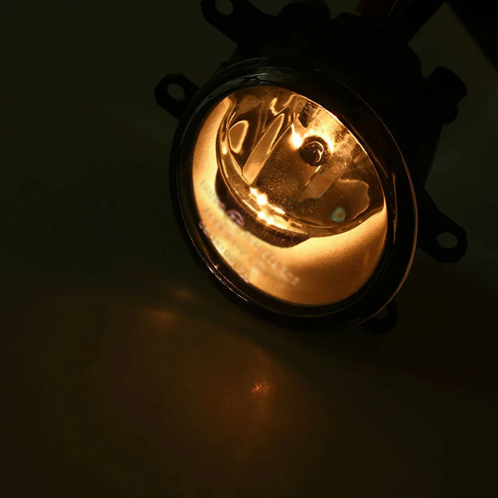 2шт Автомобильный прозрачный объектив левый и правый противотуманный светильник