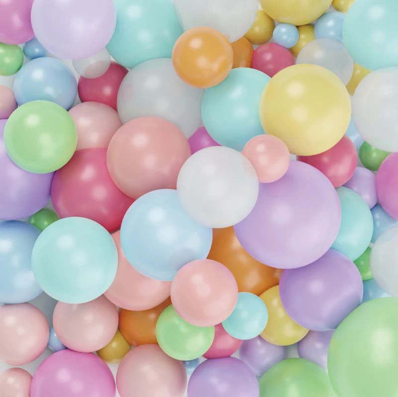 Laeacco розовый красочный воздушный шар День рождения Свадьба Вечеринка сцена