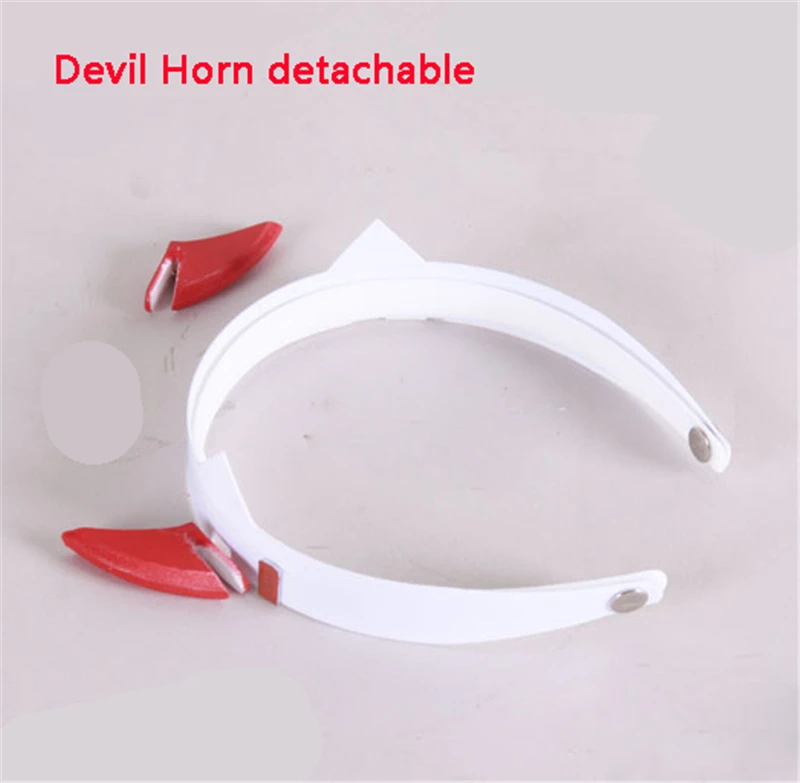 Женский обруч для волос 1 шт. DARLING In The FRANXX Zero Two Devil Horn аксессуары вечеринки в стиле