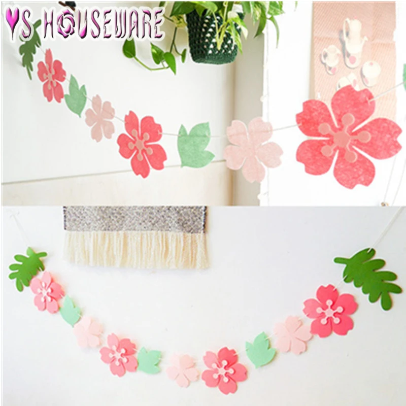 3 м розовый цветок вишни баннер для свадьбы домашний декор висячий флаг украшение