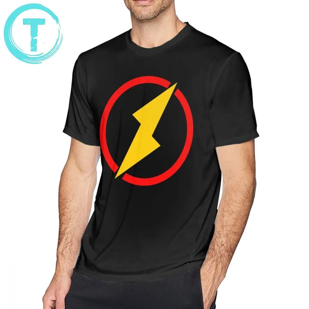 

The Flash T Shirt Cool Flash T-Shirt Basic Graphic Tee Shirt Short Sleeve Funny Men 4xl Cotton Tshirt