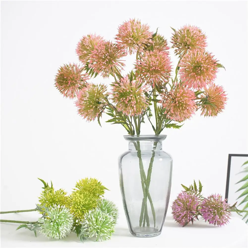 1 шт. цветок из искусственного шелка Одуванчик завод реалистичный цвет свадебный