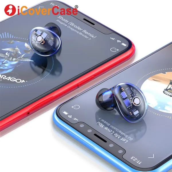Для Xiaomi mi 9T Pro CC9 CC9e A3 A2 9 Lite 8 Red mi K20 6A Note 8 7 Bluetooth наушники с сенсорным управлением наушники с зарядным устройством