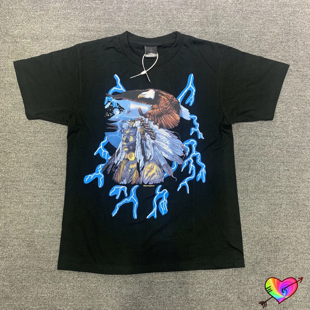 Футболка С КАКТУСОМ Джеком орелом в стиле хип-хоп футболки Тревиса Скотта для