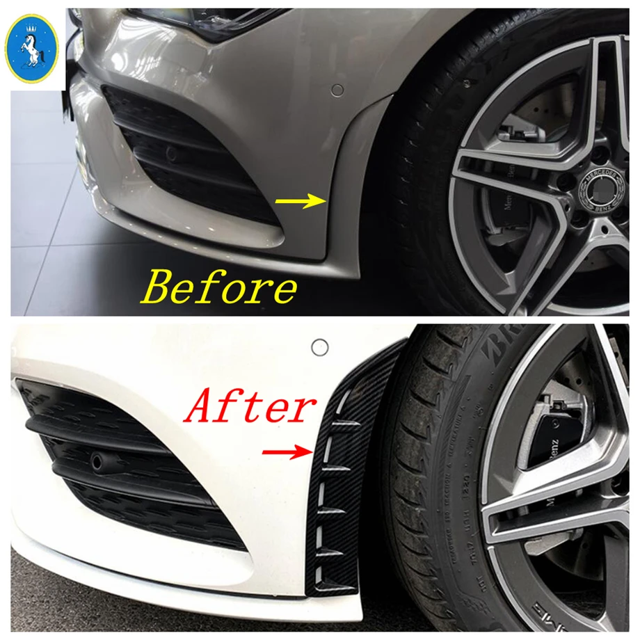 Декоративная защитная лента на вентиляционное отверстие переднего бампера