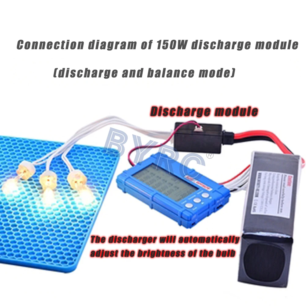 AOKoda 150 Вт 3 в 1 RC 2s-6s Lipo Li-Fe Battery Balance LCD + измеритель напряжения разрядник | Игрушки и