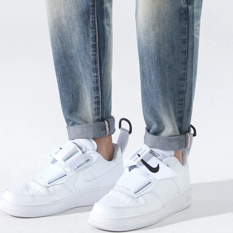 

Four Seasons New Men's Jeans Harem Pants Trendy Loose Feet Pants Casual Pants Mid-waist Pants Slim Fit
