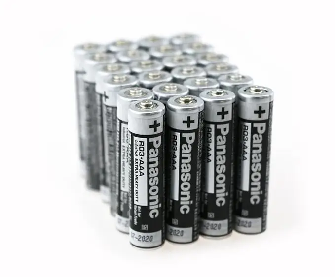 

8pcs/lot Panasonic R03 AAA 1.5V Electric Toys Flashlights Clock Mouse Industrial Alkaline Batteries No Mercury Dry Battery Cell