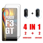 Защитное стекло для Xiaomi Poco F3 GT Redmi K40, защита для игрового экрана, закаленное стекло, Защитная пленка для телефонов Xiaomi K40, для игр