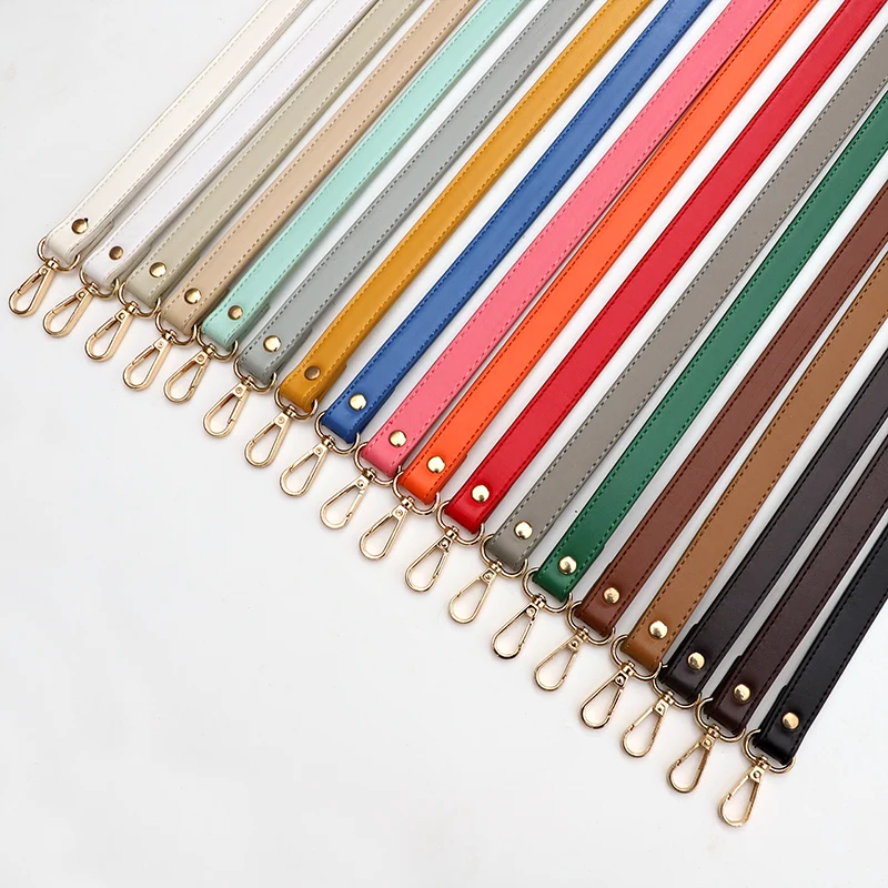 60cm Detachable Bag Handle Replacement Bags Strap Women PU Leather Shoulder Bag Parts Handbag Belts Strap Bag Accessories fashion handbag chain strap leather shoulder crossbody handle bag strap accessories detachable replacement accessory
