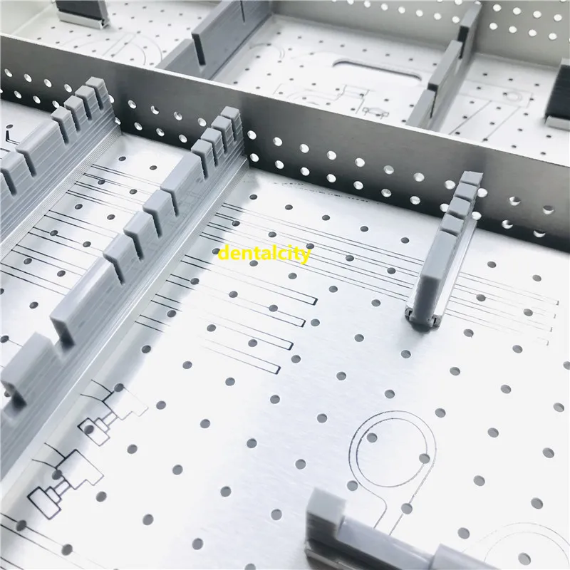 Поддерживающий Ларингоскоп дезинфекционный ящик поднос для стерилизации чехол