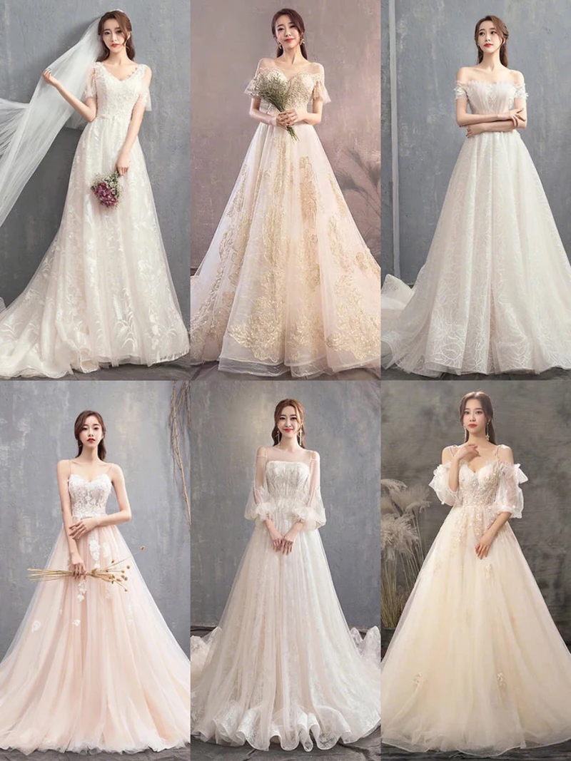 

Robe De Mariee Cheap Custom Wedding Dress Various Lace Satin Wedding Dresses Customize According To Picture Vestidos De Novia