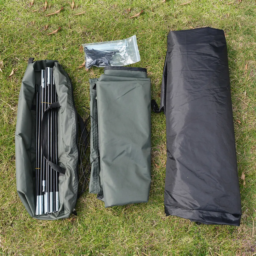 Туристическая двухслойная палатка на 3 4 человек водонепроницаемая защита от УФ