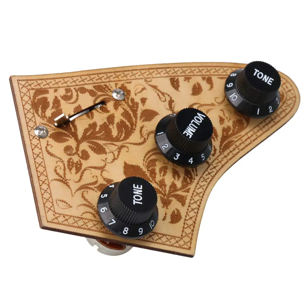 Гитары предварительно смонтированный монтажный жгут комплект 5 Way тумблер 1 объем