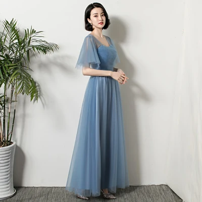 Бордовые Платья для подружки невесты элегантные вечерние платья длиной до пола