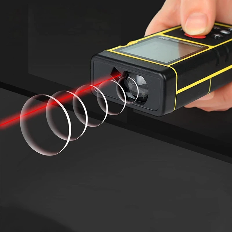 Промо акция! Профессиональный дальномер для измерения расстояния 262Ft/80M ручной