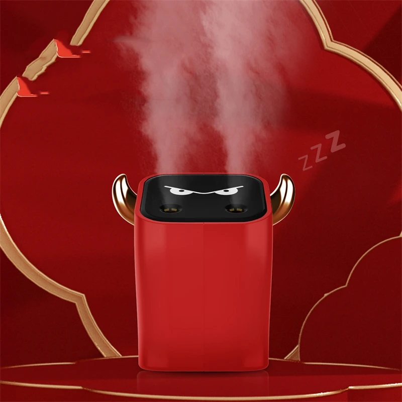 

Adorable Calf Mounted Home Air Purifier Quiet Spray Humidifier Aroma Diffuser 2W