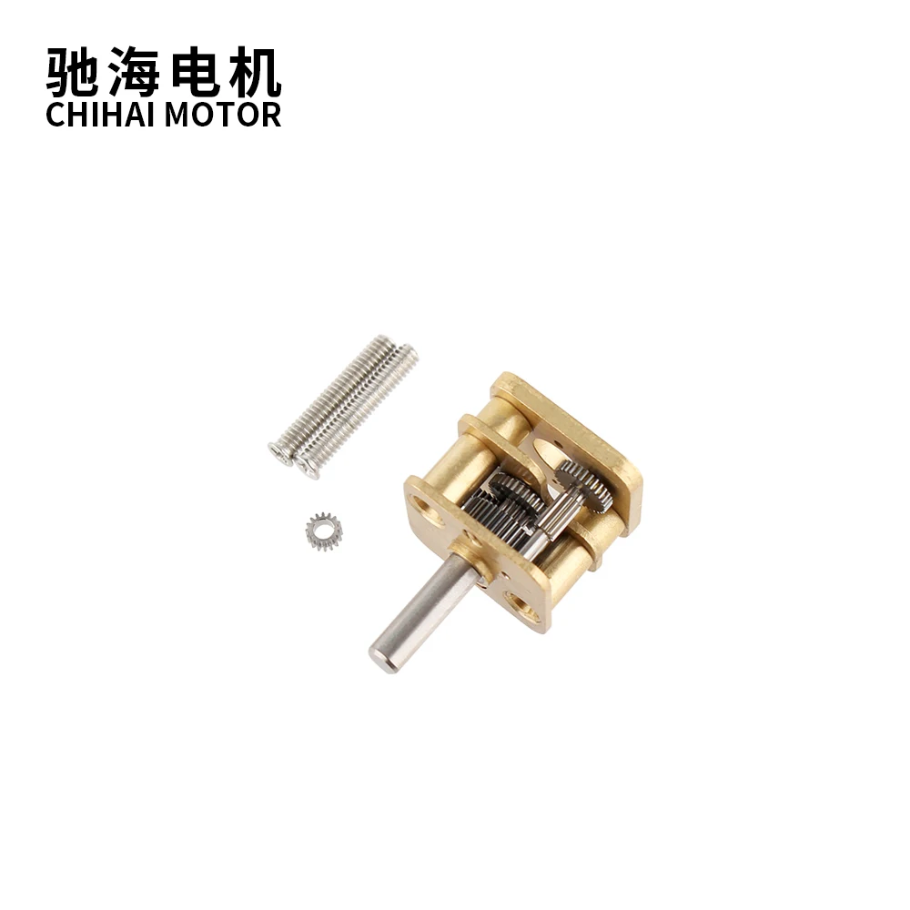 

Chihai Motor CHF-GM13 4.4/5.75/10 Length D Shaft Square Metal Reducer Gearbox 13mm*12mm DIY 050 030 DC Gear Motor Parts