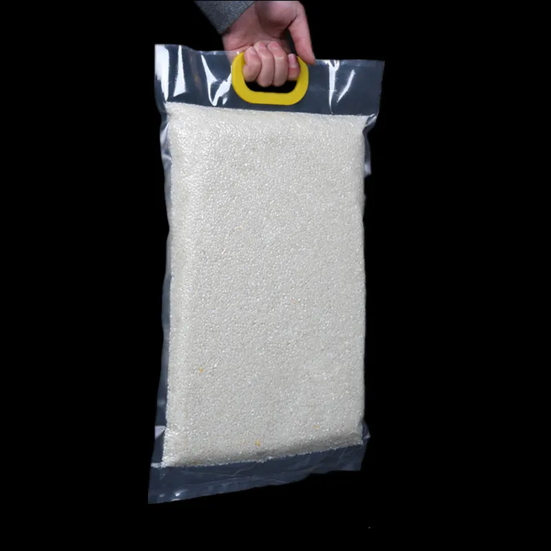 Вакуумные Упаковочные пакеты для риса, упаковочные пакеты для пищевых продуктов, большие прозрачные пластиковые пакеты с ручкой, толщина 30 ... от AliExpress RU&CIS NEW