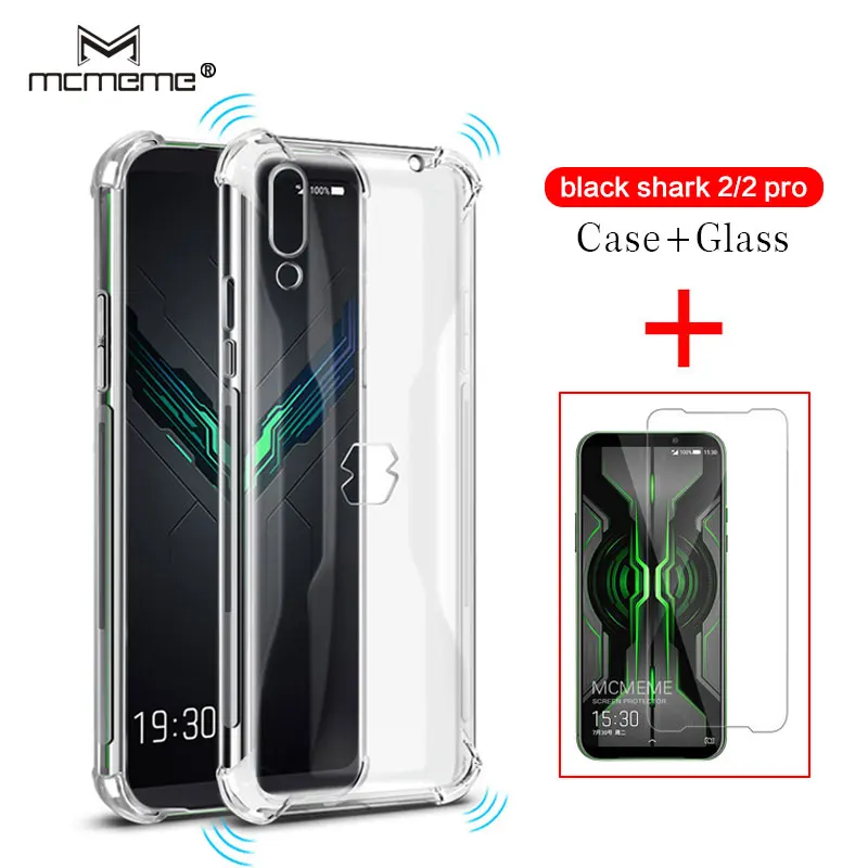 Для Xiaomi Black Shark 2 Pro Чехол прозрачный термопластичный полиуретан силиконовый чехол