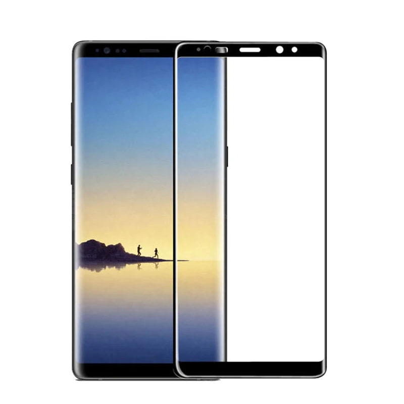 9H 3D полное покрытие закаленное стекло для Samsung Galaxy S6 S7 Edge S8 Plus Note 8 G950 G955 чехол