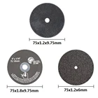 1 шт. диаметр 75 мм волоконный режущий диск для угловой шлифовальной машины, каменный режущий диск для плитки, пильный диск для циркулярной пилы