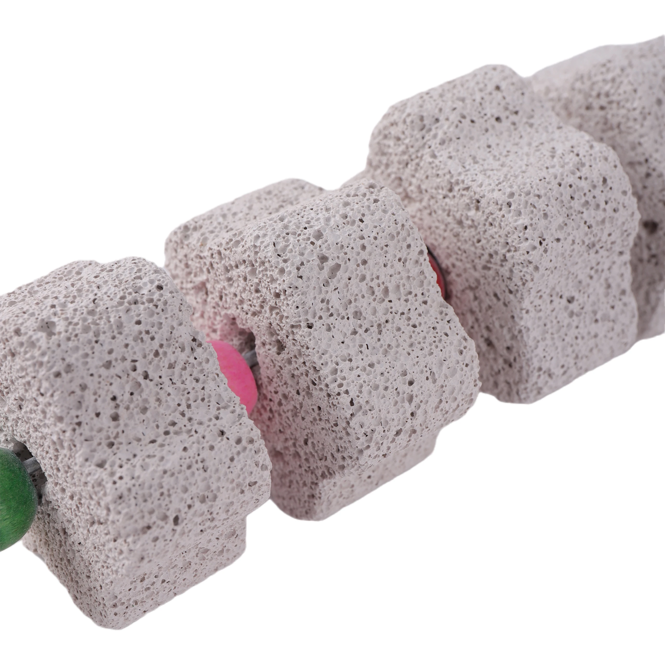Stone Mineral Pet Supplies Bird Cage Toy Grinding Flower Shape Hang Style Parakeet For Parrot |