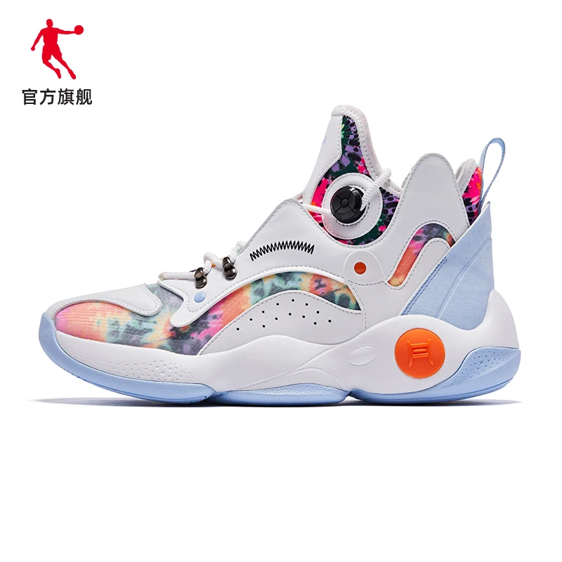

Sports shoes men's fashion 2021 summer new men's high top anti slip wear resistant carbon board basketball shoes