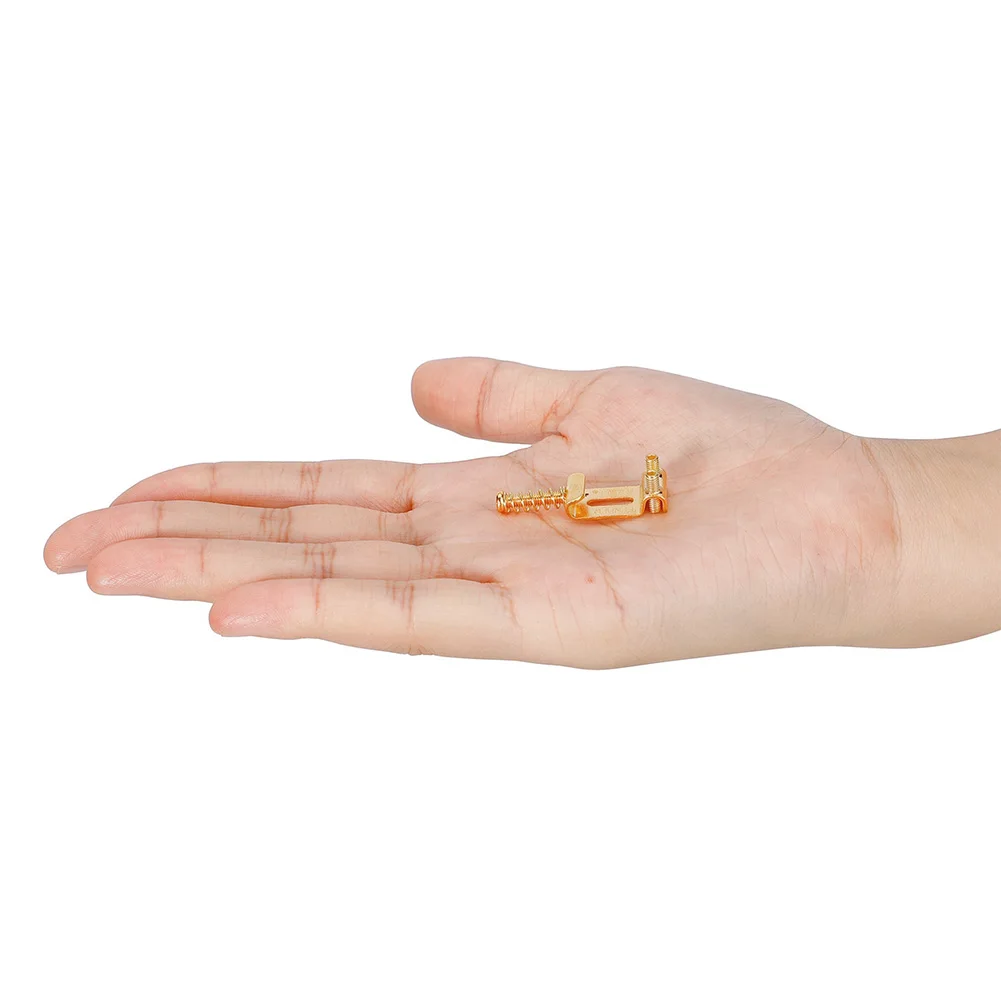 6 шт. никелевые мостовые седла для Stratocaster|Детали и аксессуары гитар| |