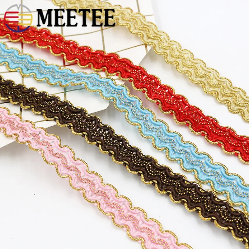 1 шт. Экологически чистая 15 мм плетеная кружевная отделка одежда воротник