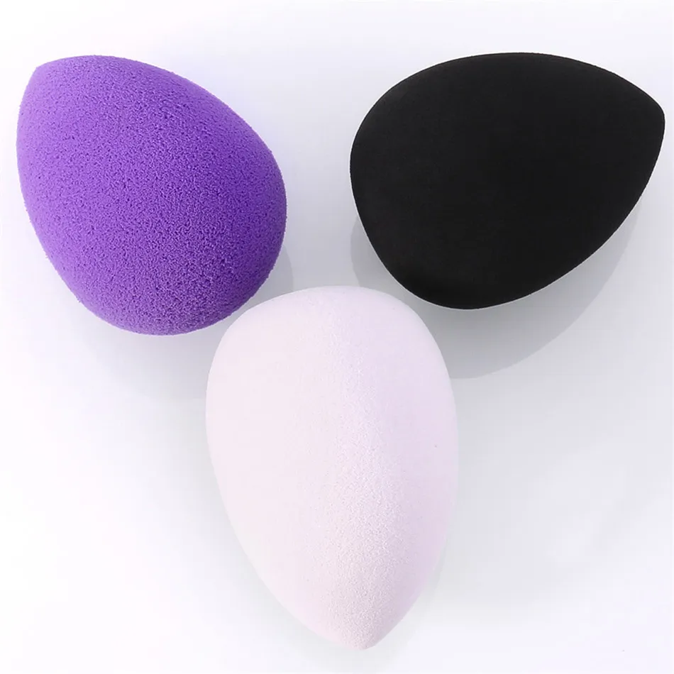 O.TWO.O 1Pc Blue Face Makeup Sponge Puff Egg Facial Cosmetic Concealer Cream Foundation Powder Puff Makeup Foundation Sponge